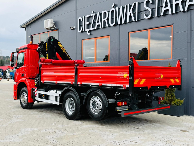 Mercedes-Benz AROCS 2532 // E6 // wywrotka 3-Stronna + PALFINGER PK 14001-EH / - شاحنة قلاب, شاحنة كرين: صورة 4 Mercedes-Benz AROCS 2532 // E6 // wywrotka 3-Stronna + PALFINGER PK 14001-EH / - شاحنة قلاب, شاحنة كرين: صورة 4