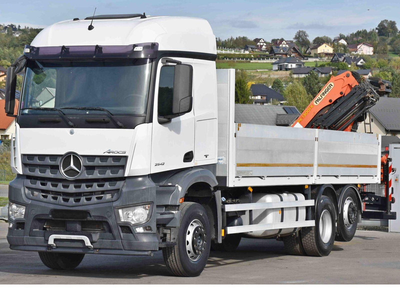 Mercedes-Benz AROCS 2542 - شاحنات مسطحة, شاحنة كرين: صورة 5 Mercedes-Benz AROCS 2542 - شاحنات مسطحة, شاحنة كرين: صورة 5