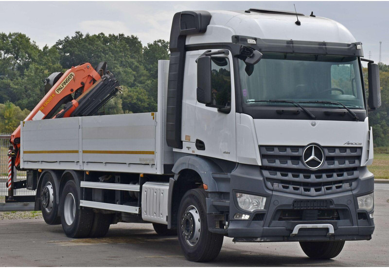 Mercedes-Benz AROCS 2542 - شاحنات مسطحة, شاحنة كرين: صورة 3 Mercedes-Benz AROCS 2542 - شاحنات مسطحة, شاحنة كرين: صورة 3