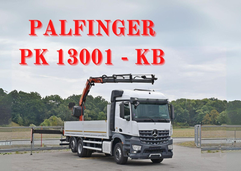 Mercedes-Benz AROCS 2542 - شاحنات مسطحة, شاحنة كرين: صورة 1 Mercedes-Benz AROCS 2542 - شاحنات مسطحة, شاحنة كرين: صورة 1