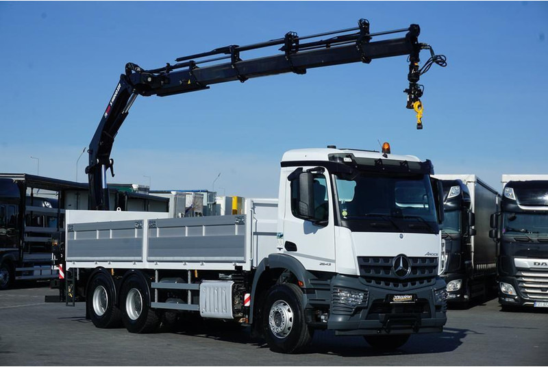 Mercedes-Benz AROCS / 2643 / 6 X 4 / SKRZYNIOWY + HDS / HIAB 228 E – 4 / WYS. - شاحنات مسطحة, شاحنة كرين: صورة 2 Mercedes-Benz AROCS / 2643 / 6 X 4 / SKRZYNIOWY + HDS / HIAB 228 E – 4 / WYS. - شاحنات مسطحة, شاحنة كرين: صورة 2