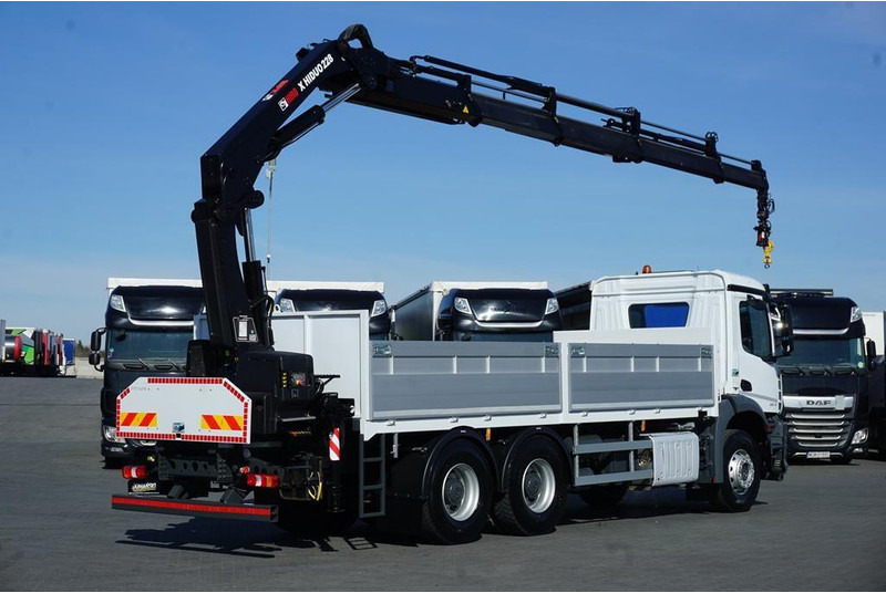 Mercedes-Benz AROCS / 2643 / 6 X 4 / SKRZYNIOWY + HDS / HIAB 228 E – 4 / WYS. - شاحنات مسطحة, شاحنة كرين: صورة 5 Mercedes-Benz AROCS / 2643 / 6 X 4 / SKRZYNIOWY + HDS / HIAB 228 E – 4 / WYS. - شاحنات مسطحة, شاحنة كرين: صورة 5