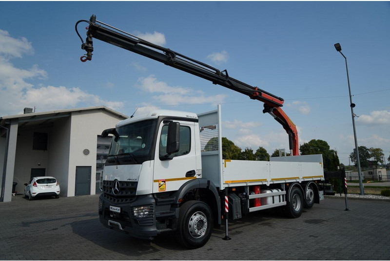 Mercedes-Benz AROCS 2643 - شاحنات مسطحة, شاحنة كرين: صورة 3 Mercedes-Benz AROCS 2643 - شاحنات مسطحة, شاحنة كرين: صورة 3