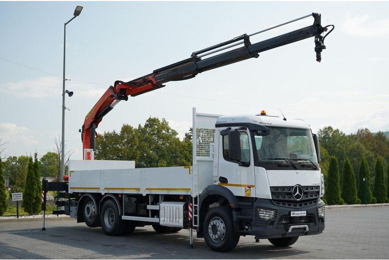 Mercedes-Benz AROCS 2643 - شاحنات مسطحة, شاحنة كرين: صورة 1 Mercedes-Benz AROCS 2643 - شاحنات مسطحة, شاحنة كرين: صورة 1