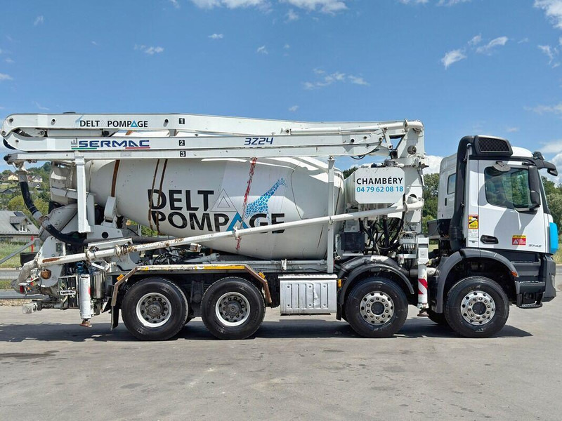 Mercedes-Benz AROCS 3743 * Betonpumpe + FUNK * 8x4 * TOP - شاحنة خلاطة خرسانة: صورة 5 Mercedes-Benz AROCS 3743 * Betonpumpe + FUNK * 8x4 * TOP - شاحنة خلاطة خرسانة: صورة 5