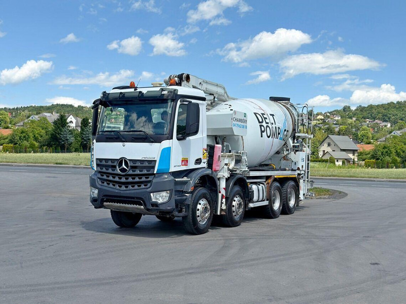 Mercedes-Benz AROCS 3743 * Betonpumpe + FUNK * 8x4 * TOP - شاحنة خلاطة خرسانة: صورة 2 Mercedes-Benz AROCS 3743 * Betonpumpe + FUNK * 8x4 * TOP - شاحنة خلاطة خرسانة: صورة 2
