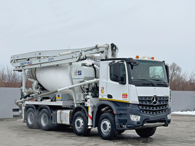 Mercedes-Benz AROCS 3743 - مضخة خرسانة: صورة 1 Mercedes-Benz AROCS 3743 - مضخة خرسانة: صورة 1