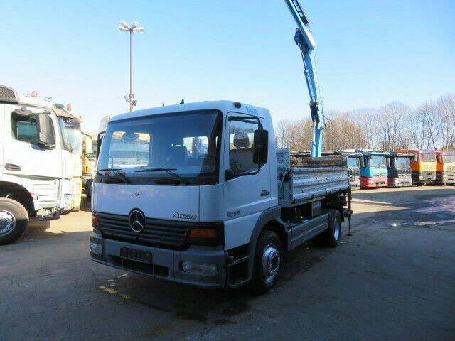 Mercedes-Benz ATEGO 1218 - شاحنة قلاب, شاحنة كرين: صورة 2 Mercedes-Benz ATEGO 1218 - شاحنة قلاب, شاحنة كرين: صورة 2