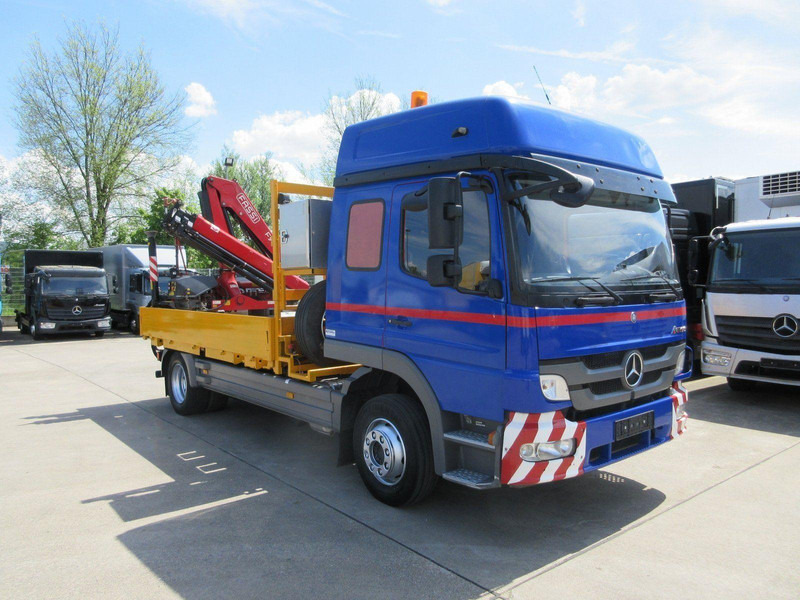 Mercedes-Benz ATEGO 1224 L - شاحنات مسطحة, شاحنة كرين: صورة 1 Mercedes-Benz ATEGO 1224 L - شاحنات مسطحة, شاحنة كرين: صورة 1