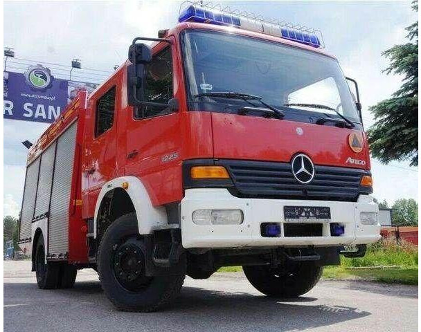 Mercedes-Benz ATEGO 1225 Firebrigade Feuerwehr - سيارة إطفاء: صورة 1 Mercedes-Benz ATEGO 1225 Firebrigade Feuerwehr - سيارة إطفاء: صورة 1