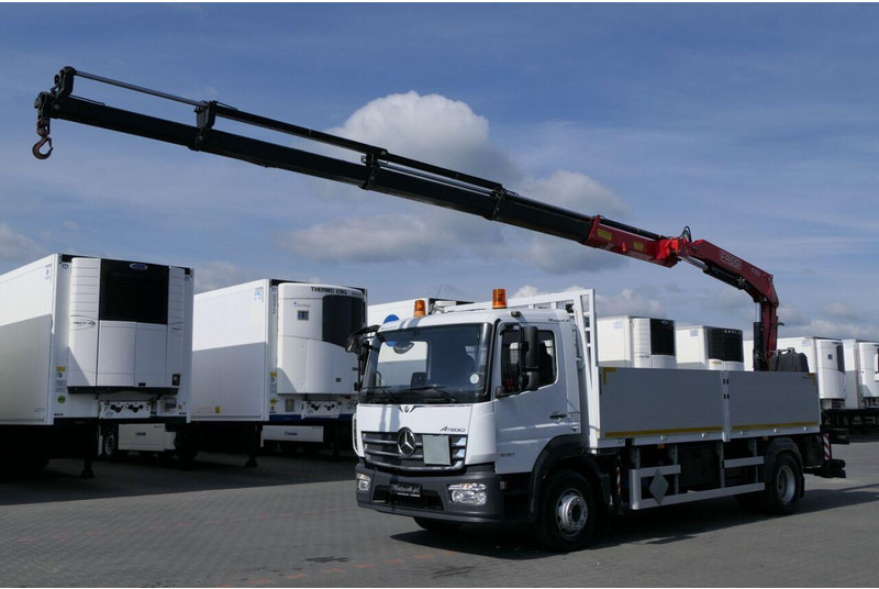 Mercedes-Benz ATEGO 16 30 - شاحنات مسطحة, شاحنة كرين: صورة 1 Mercedes-Benz ATEGO 16 30 - شاحنات مسطحة, شاحنة كرين: صورة 1