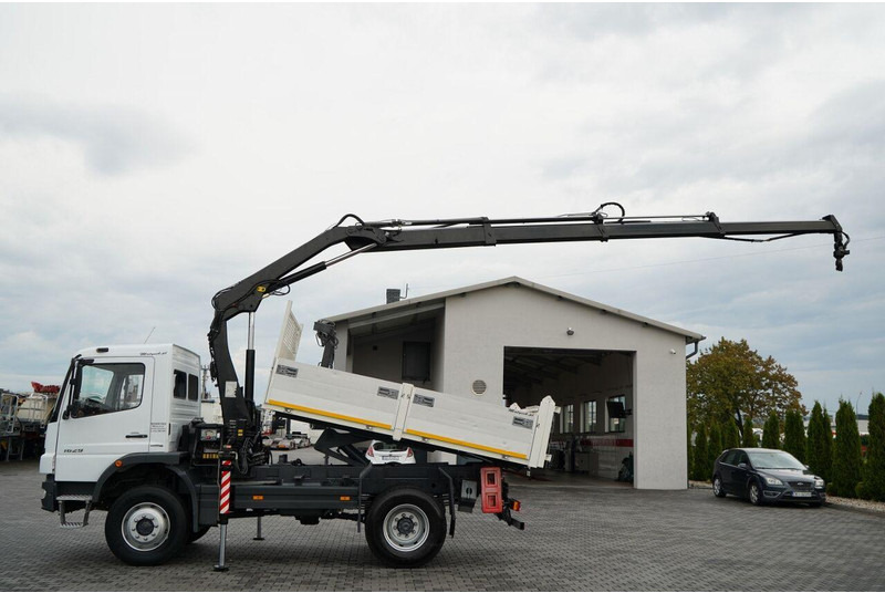 Mercedes-Benz ATEGO 1629 / 4x4 / WYWROTKA + HDS HIAB 111 B-3  / PILOT /  ROTAT - شاحنة قلاب, شاحنة كرين: صورة 3 Mercedes-Benz ATEGO 1629 / 4x4 / WYWROTKA + HDS HIAB 111 B-3  / PILOT /  ROTAT - شاحنة قلاب, شاحنة كرين: صورة 3