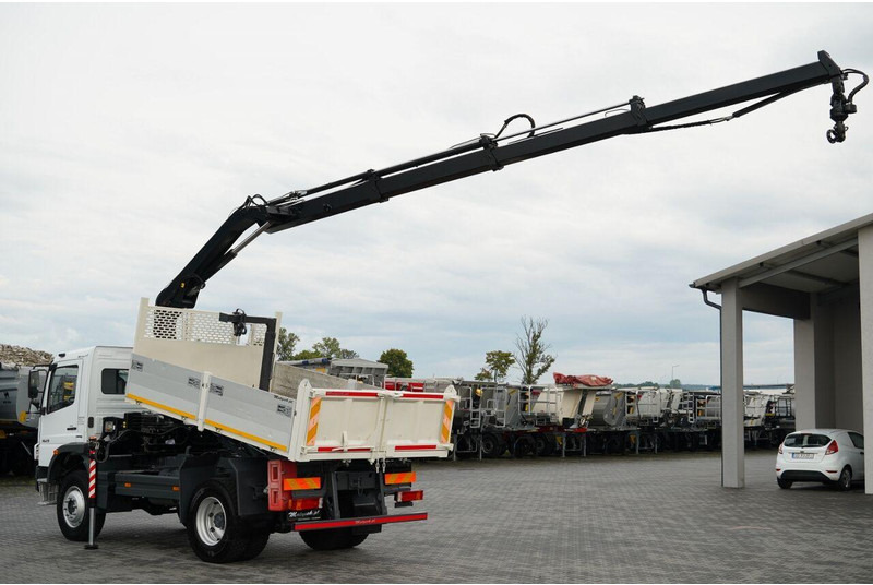 Mercedes-Benz ATEGO 1629 / 4x4 / WYWROTKA + HDS HIAB 111 B-3  / PILOT /  ROTAT - شاحنة قلاب, شاحنة كرين: صورة 4 Mercedes-Benz ATEGO 1629 / 4x4 / WYWROTKA + HDS HIAB 111 B-3  / PILOT /  ROTAT - شاحنة قلاب, شاحنة كرين: صورة 4