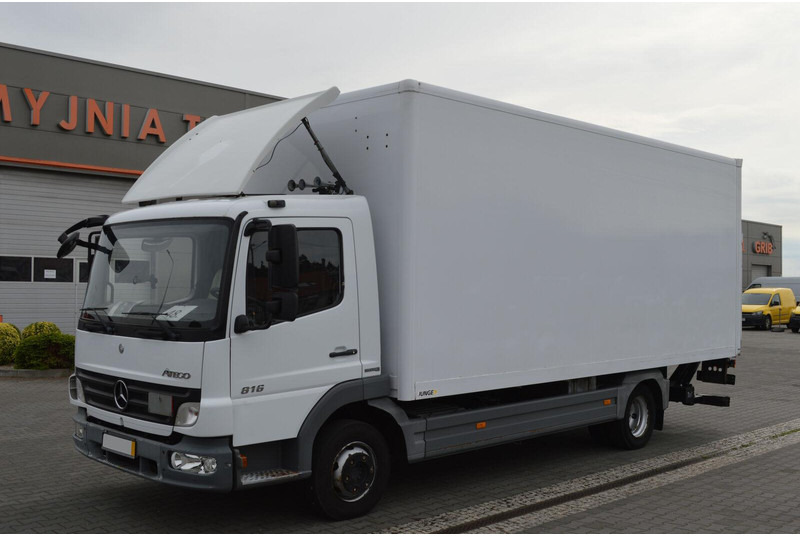 Mercedes-Benz ATEGO 816 CONTAINER+LIFT EURO 5 - شاحنة مقفلة: صورة 1 Mercedes-Benz ATEGO 816 CONTAINER+LIFT EURO 5 - شاحنة مقفلة: صورة 1