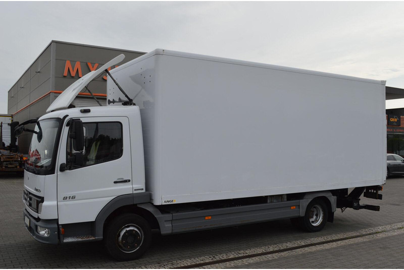 Mercedes-Benz ATEGO 816 CONTAINER+LIFT EURO 5 - شاحنة مقفلة: صورة 2 Mercedes-Benz ATEGO 816 CONTAINER+LIFT EURO 5 - شاحنة مقفلة: صورة 2
