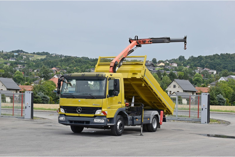 Mercedes-Benz ATEGO 818 - شاحنة قلاب, شاحنة كرين: صورة 2 Mercedes-Benz ATEGO 818 - شاحنة قلاب, شاحنة كرين: صورة 2