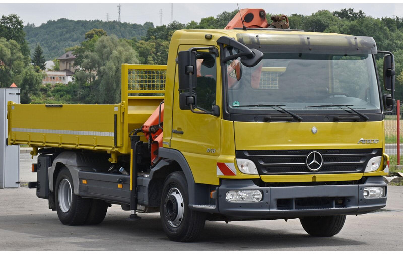 Mercedes-Benz ATEGO 818 - شاحنة قلاب, شاحنة كرين: صورة 3 Mercedes-Benz ATEGO 818 - شاحنة قلاب, شاحنة كرين: صورة 3