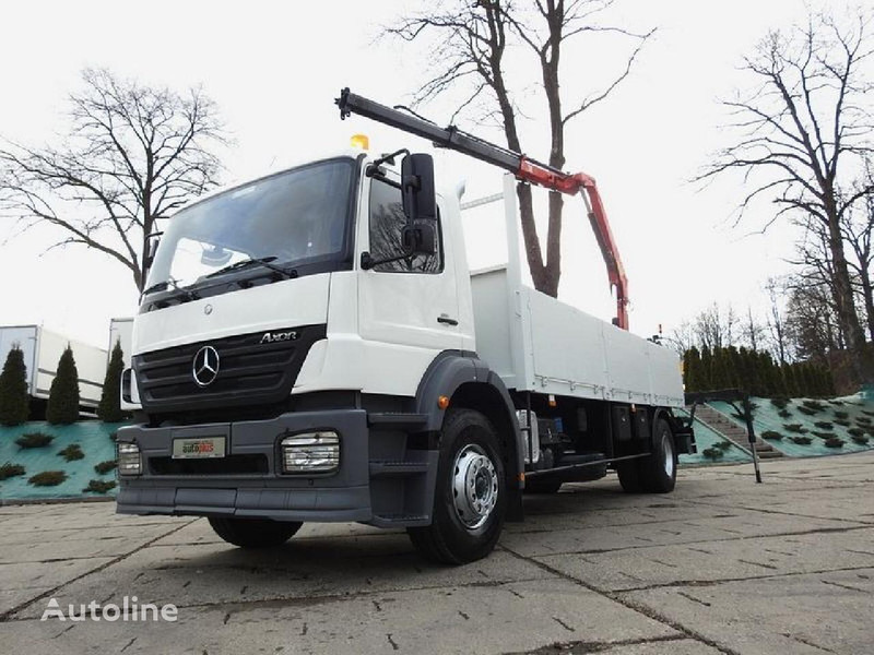Mercedes-Benz AXOR - شاحنات مسطحة, شاحنة كرين: صورة 2 Mercedes-Benz AXOR - شاحنات مسطحة, شاحنة كرين: صورة 2