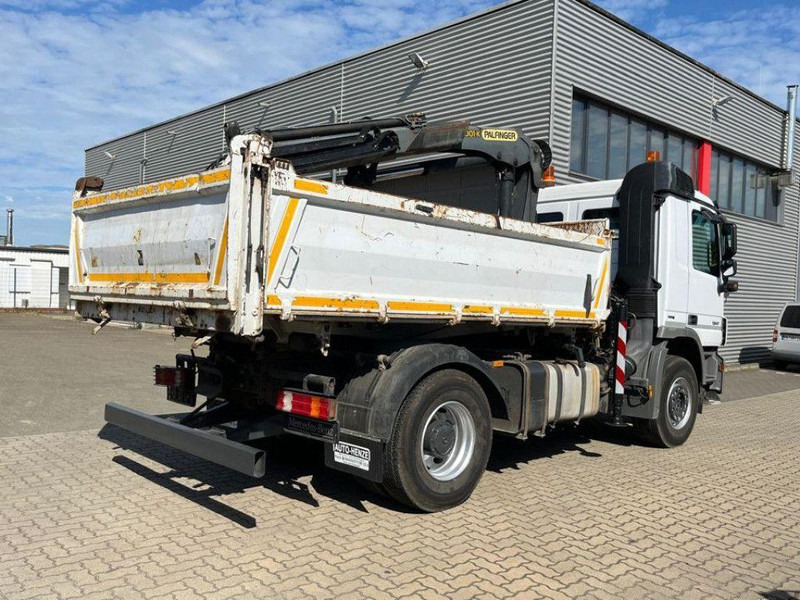 Mercedes-Benz Actros 1841 K 3-Way Meiller Tipper Crane Palfinger PK 13001-KA - شاحنة قلاب, شاحنة كرين: صورة 3 Mercedes-Benz Actros 1841 K 3-Way Meiller Tipper Crane Palfinger PK 13001-KA - شاحنة قلاب, شاحنة كرين: صورة 3