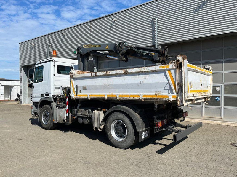 Mercedes-Benz Actros 1841 K 3-Way Meiller Tipper Crane Palfinger PK 13001-KA - شاحنة قلاب, شاحنة كرين: صورة 4 Mercedes-Benz Actros 1841 K 3-Way Meiller Tipper Crane Palfinger PK 13001-KA - شاحنة قلاب, شاحنة كرين: صورة 4