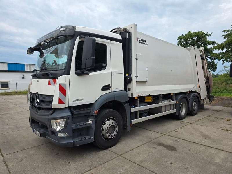 Mercedes-Benz Actros 2533 - Garbage truck - شاحنة النفايات: صورة 1 Mercedes-Benz Actros 2533 - Garbage truck - شاحنة النفايات: صورة 1