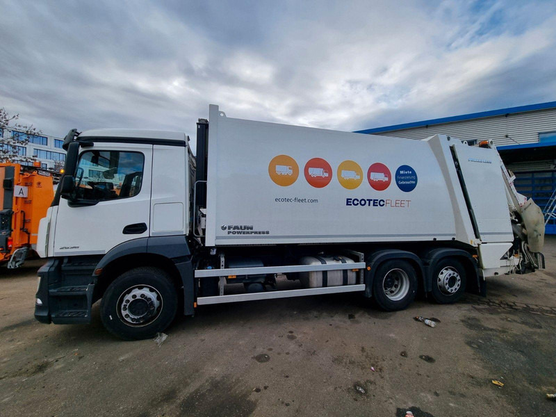 Mercedes-Benz Actros 2536 6x2 Faun Powerpress 524 Garbage truck - شاحنة النفايات: صورة 4 Mercedes-Benz Actros 2536 6x2 Faun Powerpress 524 Garbage truck - شاحنة النفايات: صورة 4