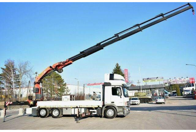 Mercedes-Benz Actros 2546 6x2 Palfinger PK 53002 Crane Kran - شاحنات مسطحة, شاحنة كرين: صورة 3 Mercedes-Benz Actros 2546 6x2 Palfinger PK 53002 Crane Kran - شاحنات مسطحة, شاحنة كرين: صورة 3