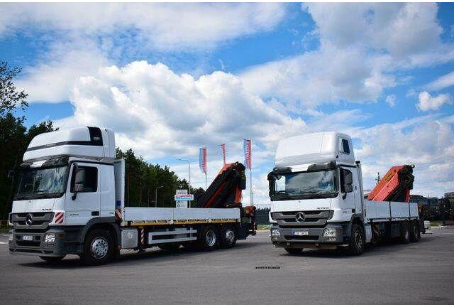 Mercedes-Benz Actros 2546 6x2 Palfinger PK 53002 Crane Kran - شاحنات مسطحة, شاحنة كرين: صورة 5 Mercedes-Benz Actros 2546 6x2 Palfinger PK 53002 Crane Kran - شاحنات مسطحة, شاحنة كرين: صورة 5