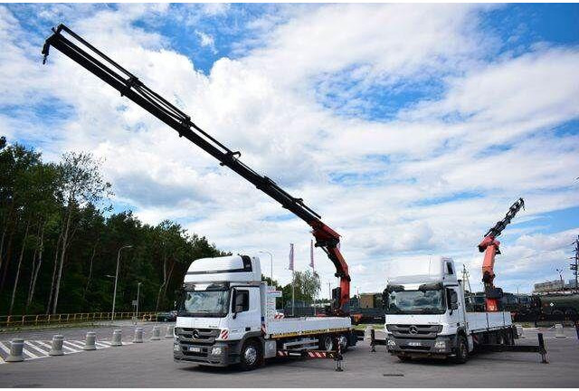 Mercedes-Benz Actros 2546 6x2 Palfinger PK 53002 Crane Kran - شاحنات مسطحة, شاحنة كرين: صورة 4 Mercedes-Benz Actros 2546 6x2 Palfinger PK 53002 Crane Kran - شاحنات مسطحة, شاحنة كرين: صورة 4