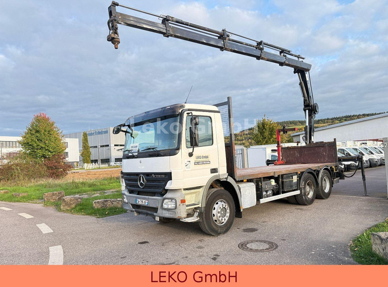 Mercedes-Benz Actros 2636-Plateau Hiab Krahn - شاحنات مسطحة, شاحنة كرين: صورة 4 Mercedes-Benz Actros 2636-Plateau Hiab Krahn - شاحنات مسطحة, شاحنة كرين: صورة 4