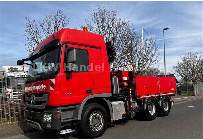 Mercedes-Benz Actros 2651 6x4 Crane Atlas190.2 - شاحنات مسطحة, شاحنة كرين: صورة 2 Mercedes-Benz Actros 2651 6x4 Crane Atlas190.2 - شاحنات مسطحة, شاحنة كرين: صورة 2