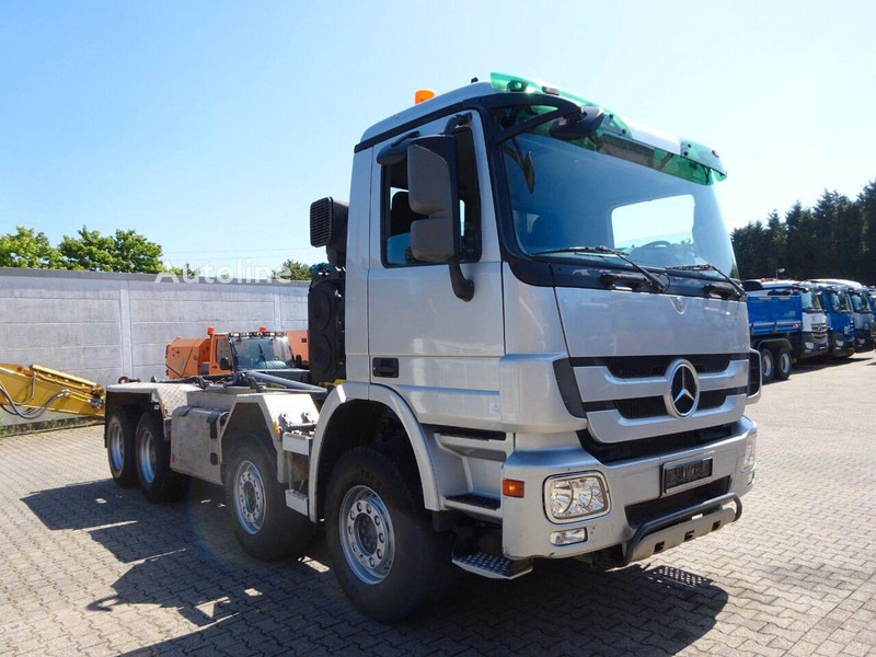 Mercedes-Benz Actros 3244 - Hook lift truck 8x4 - شاحنة ذات خطاف, شاحنة كرين: صورة 3 Mercedes-Benz Actros 3244 - Hook lift truck 8x4 - شاحنة ذات خطاف, شاحنة كرين: صورة 3