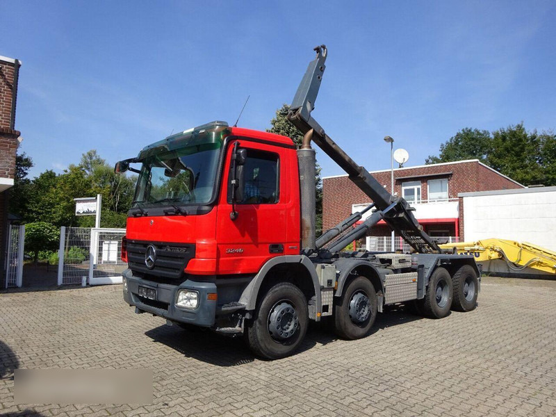 Mercedes-Benz Actros 3246 - Hook lift truck - شاحنة ذات خطاف: صورة 2 Mercedes-Benz Actros 3246 - Hook lift truck - شاحنة ذات خطاف: صورة 2