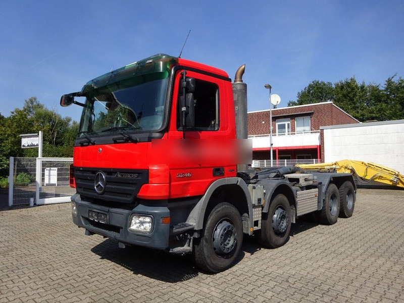 Mercedes-Benz Actros 3246 - Hook lift truck - شاحنة ذات خطاف: صورة 1 Mercedes-Benz Actros 3246 - Hook lift truck - شاحنة ذات خطاف: صورة 1