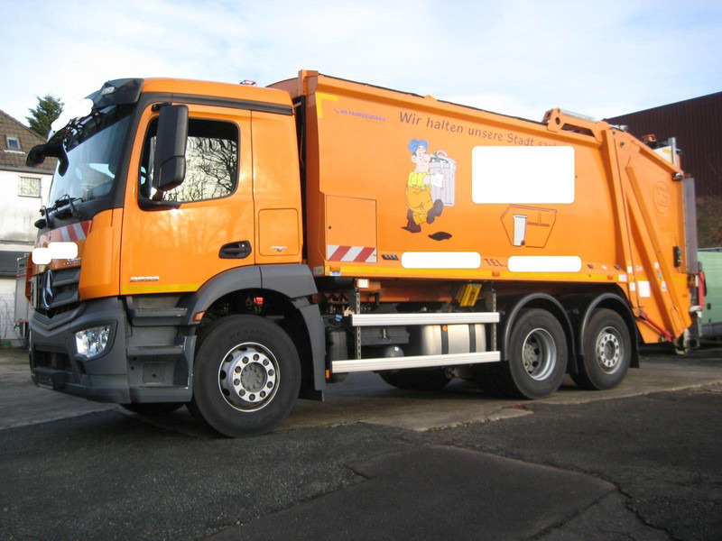 Mercedes-Benz Antos 2533 Garbage truck Terberg Olympus 20W - شاحنة النفايات: صورة 1 Mercedes-Benz Antos 2533 Garbage truck Terberg Olympus 20W - شاحنة النفايات: صورة 1