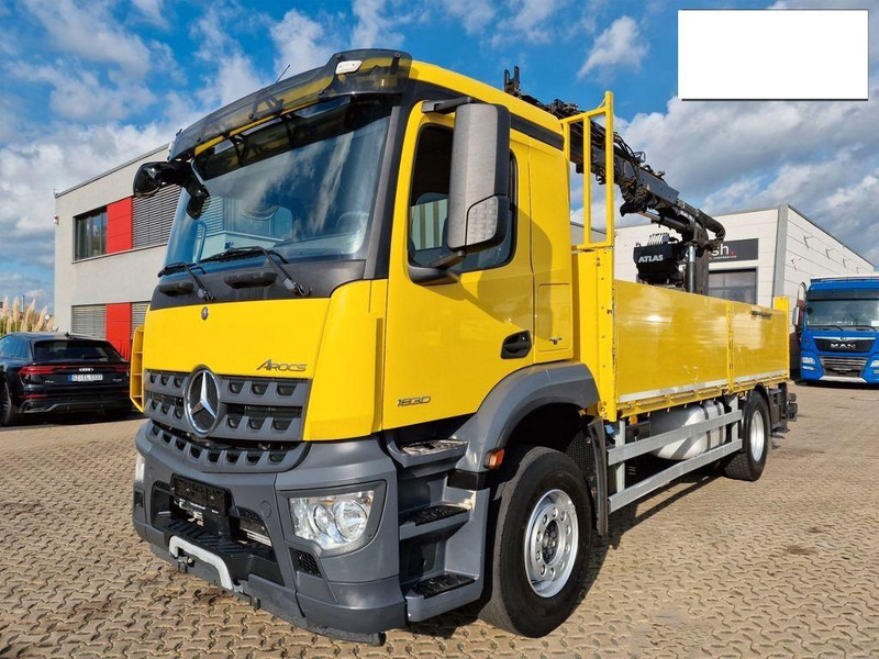Mercedes-Benz Arocs 1830 - شاحنات مسطحة, شاحنة كرين: صورة 1 Mercedes-Benz Arocs 1830 - شاحنات مسطحة, شاحنة كرين: صورة 1