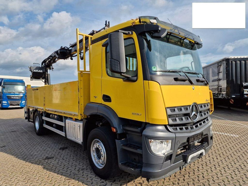 Mercedes-Benz Arocs 1830 - شاحنات مسطحة, شاحنة كرين: صورة 3 Mercedes-Benz Arocs 1830 - شاحنات مسطحة, شاحنة كرين: صورة 3