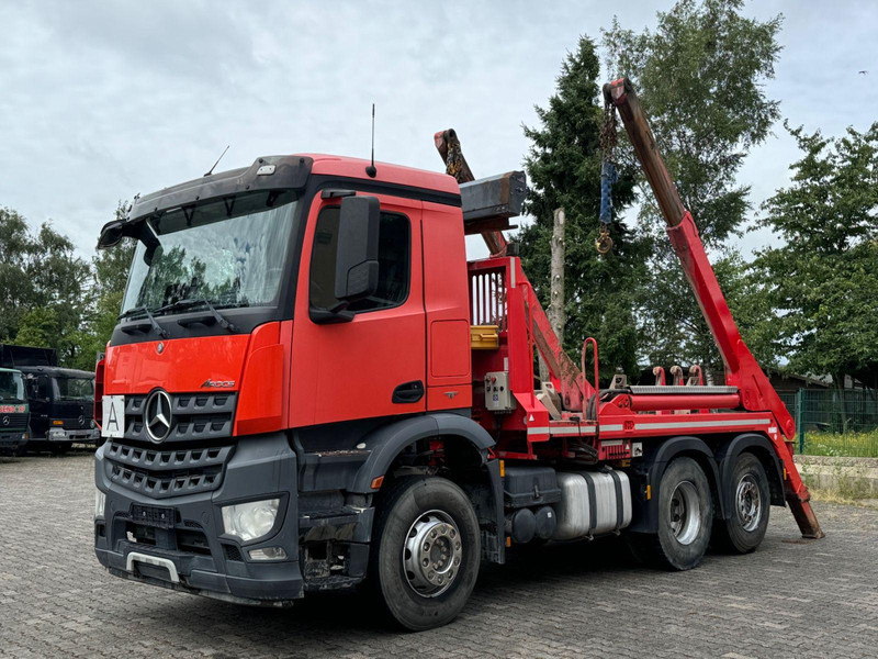 Mercedes-Benz Arocs 2536 BL 6x2/Funkfernbe./VDL-ASK 18 TK - شاحنات الحاويات / جسم علوي قابل للتغيير شاحنة, شاحنة كرين: صورة 3 Mercedes-Benz Arocs 2536 BL 6x2/Funkfernbe./VDL-ASK 18 TK - شاحنات الحاويات / جسم علوي قابل للتغيير شاحنة, شاحنة كرين: صورة 3
