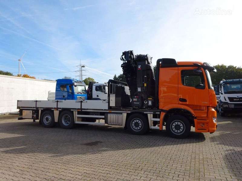 Mercedes-Benz Arocs 3751 - Flatbed+crane - شاحنات مسطحة, شاحنة كرين: صورة 5 Mercedes-Benz Arocs 3751 - Flatbed+crane - شاحنات مسطحة, شاحنة كرين: صورة 5