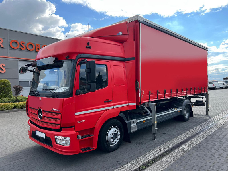 Mercedes-Benz Atego 1227 CURTAIN PLANE BDF SWAP CHASSIS WECHSELFAHRGESTELL - شاحنة ستارة: صورة 1 Mercedes-Benz Atego 1227 CURTAIN PLANE BDF SWAP CHASSIS WECHSELFAHRGESTELL - شاحنة ستارة: صورة 1