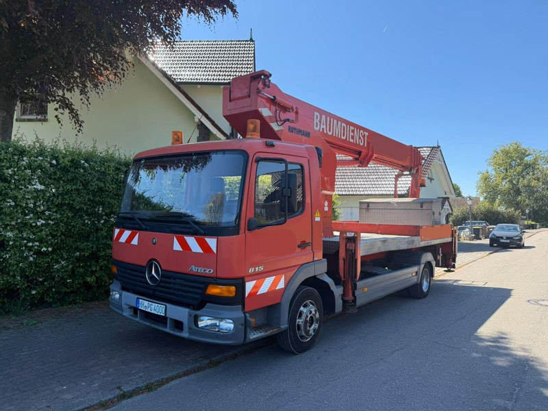 Mercedes-Benz Atego 815 - Lifting basket truck - شاحنة, شاحنة كرين: صورة 1 Mercedes-Benz Atego 815 - Lifting basket truck - شاحنة, شاحنة كرين: صورة 1