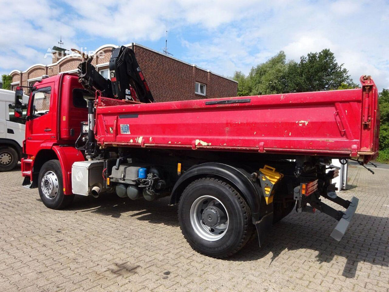 Mercedes-Benz Axor 1833 - Tipper+crane - شاحنة قلاب, شاحنة كرين: صورة 3 Mercedes-Benz Axor 1833 - Tipper+crane - شاحنة قلاب, شاحنة كرين: صورة 3