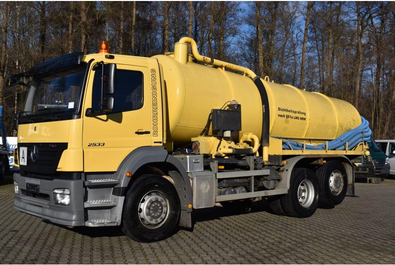 Mercedes-Benz Axor 2533 - Vacuum truck - شاحنة الشفط: صورة 1 Mercedes-Benz Axor 2533 - Vacuum truck - شاحنة الشفط: صورة 1