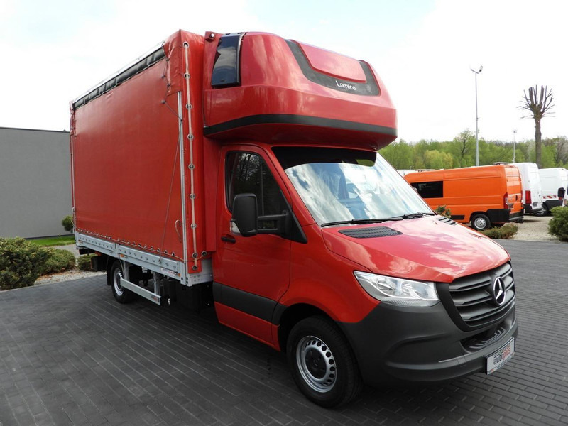 Mercedes-Benz SPRINTER 316 8 PALET PLANDEKA WINDA TEMPOMAT KLIMATYZACJA 160K - شاحنة ستارة جانبية: صورة 4 Mercedes-Benz SPRINTER 316 8 PALET PLANDEKA WINDA TEMPOMAT KLIMATYZACJA 160K - شاحنة ستارة جانبية: صورة 4