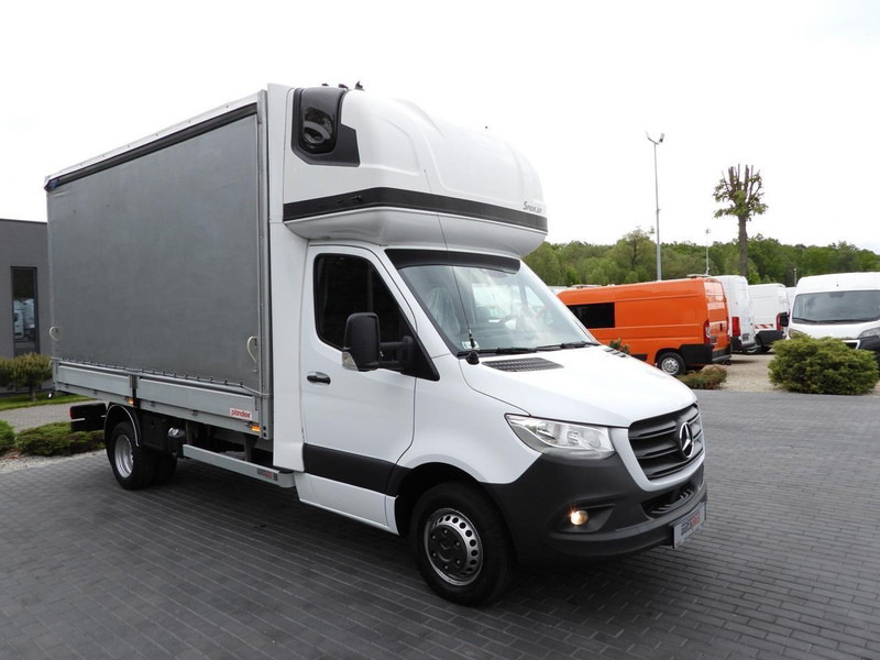 Mercedes-Benz SPRINTER 519 PLANDEKA 8 PALET WEBASTO TEMPOMAT BLIŹNIACZE KOŁA - شاحنة ستارة جانبية: صورة 4 Mercedes-Benz SPRINTER 519 PLANDEKA 8 PALET WEBASTO TEMPOMAT BLIŹNIACZE KOŁA - شاحنة ستارة جانبية: صورة 4