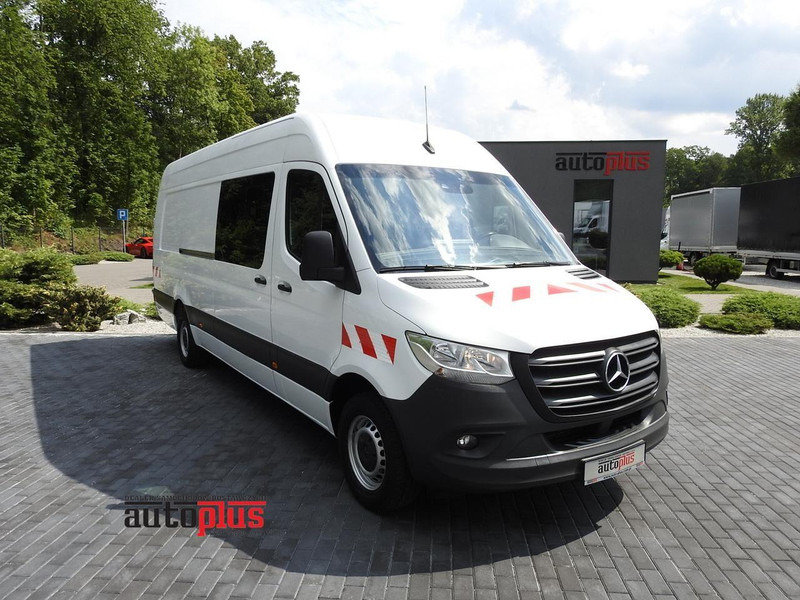 Mercedes-Benz SPRINTER FURGON BRYGADÓWKA 5 MIEJSC TEMPOMAT NAWIGACJA KLIMATYZ - حافلة صغيرة, ميكروباص: صورة 1 Mercedes-Benz SPRINTER FURGON BRYGADÓWKA 5 MIEJSC TEMPOMAT NAWIGACJA KLIMATYZ - حافلة صغيرة, ميكروباص: صورة 1