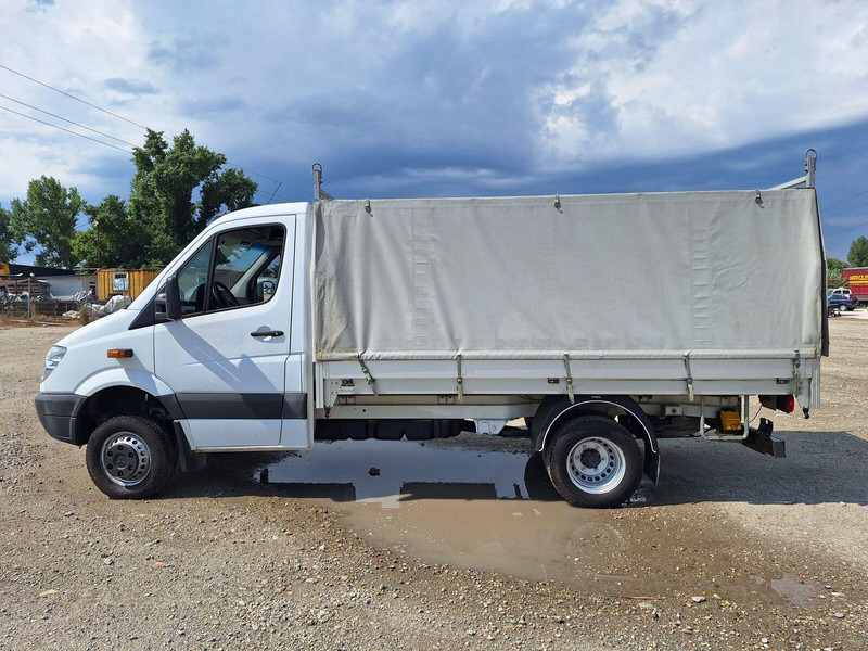 Mercedes-Benz Sprinter 519 CDi 4x4 - Pritsche+Plane - شاحنة ستارة جانبية: صورة 5 Mercedes-Benz Sprinter 519 CDi 4x4 - Pritsche+Plane - شاحنة ستارة جانبية: صورة 5