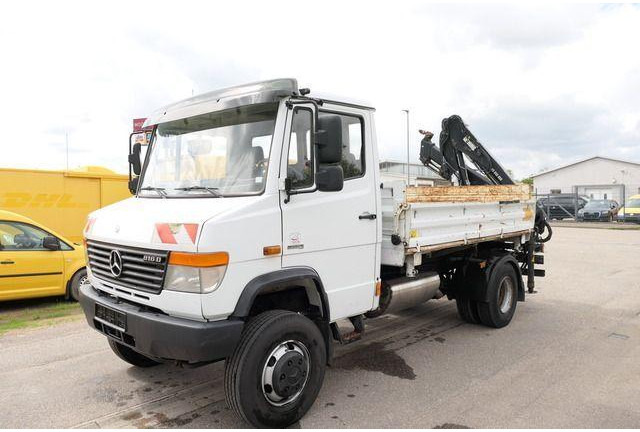Mercedes-Benz Vario 816D - شاحنة قلاب, شاحنة كرين: صورة 1 Mercedes-Benz Vario 816D - شاحنة قلاب, شاحنة كرين: صورة 1