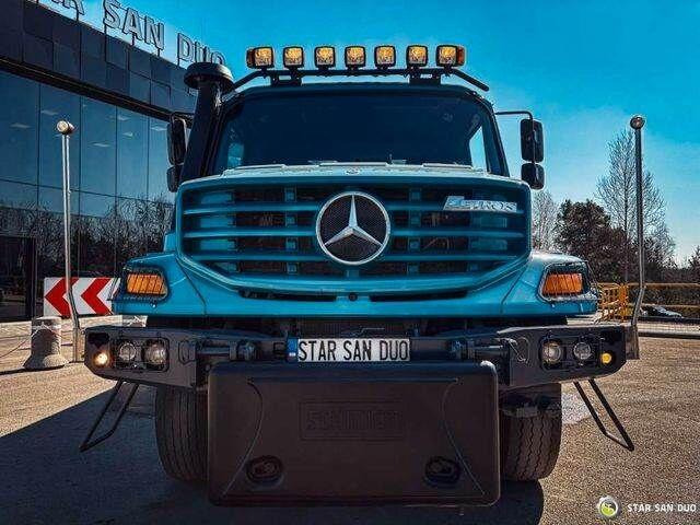 Mercedes-Benz Zetros 1833 4x4 Kipper Camper Chassis - شاحنة هيكل كابينة, شاحنة كرين: صورة 3 Mercedes-Benz Zetros 1833 4x4 Kipper Camper Chassis - شاحنة هيكل كابينة, شاحنة كرين: صورة 3