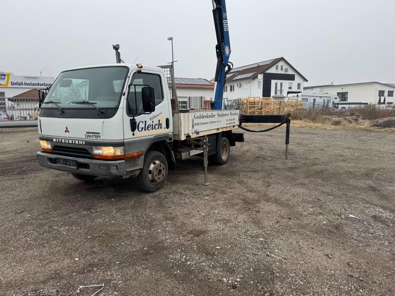 Mitsubishi Canter FE649 - Flatbed truck + crane - شاحنات مسطحة, شاحنة كرين: صورة 5 Mitsubishi Canter FE649 - Flatbed truck + crane - شاحنات مسطحة, شاحنة كرين: صورة 5